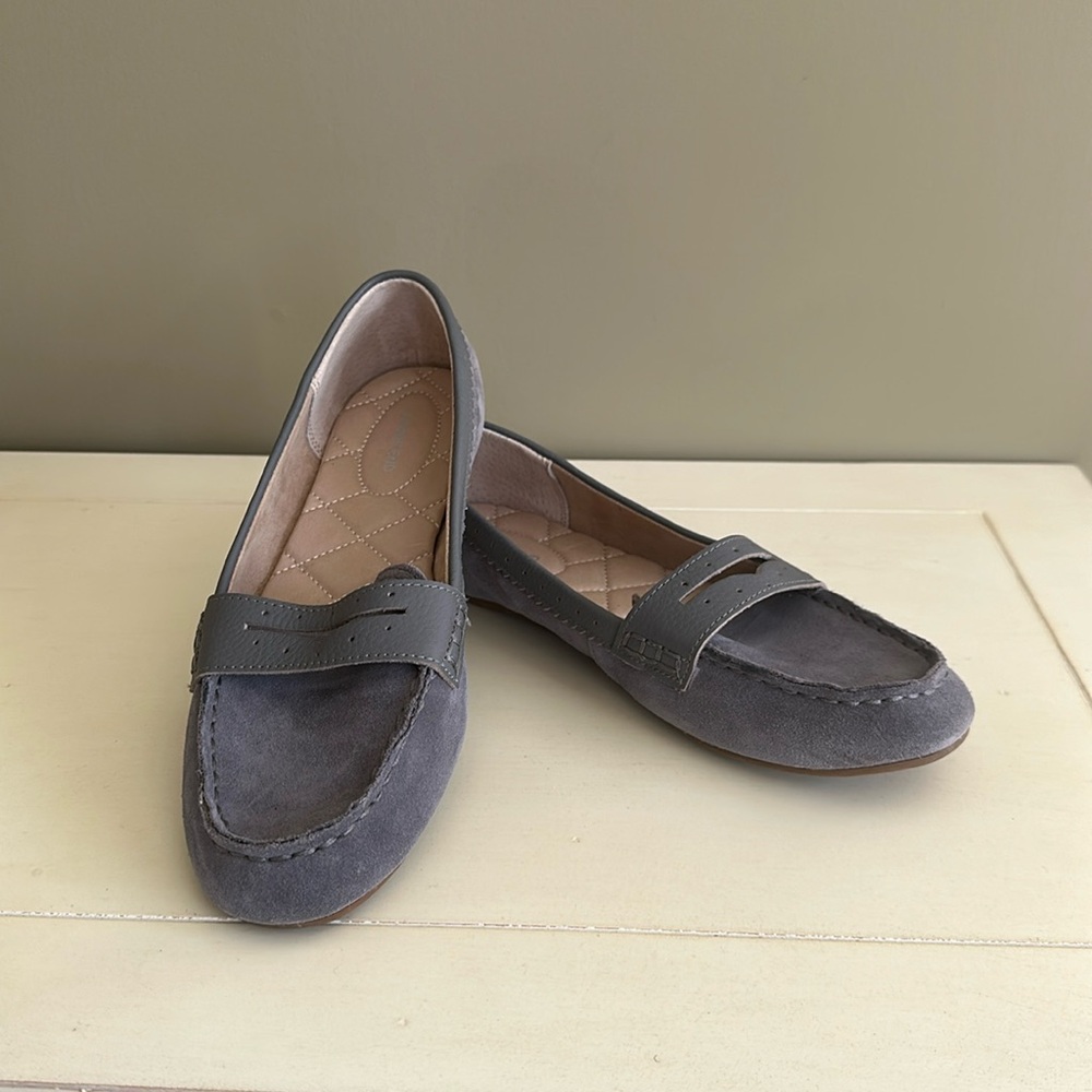 Lands' End Gray Women's Loafers